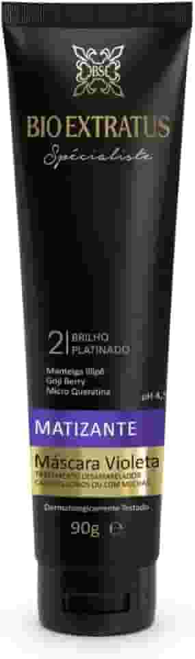 MASCARA BIO EXTRATUS SPECIALISTE MATIZANTE VIOLETA 90G