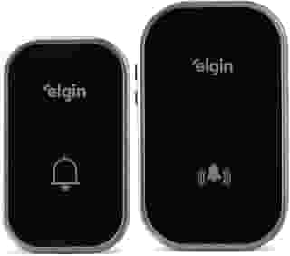 Conjunto de Campainha Sem Fio – 280m Controle de Volume, 36 Sons, Bivolt - Preto