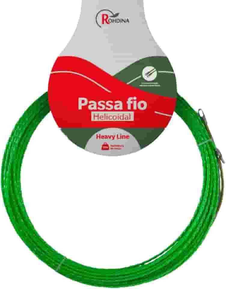 Passa Fio Helicoidal Rohdina Capacidade 150kg Tamanho 10, 15, 20 ou 30 Metros (10 M.)