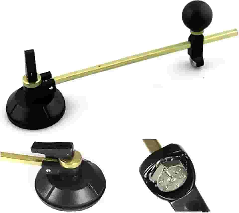 Compasso Cortador De Vidro Circular Rodondo Até 120cm Profissional
