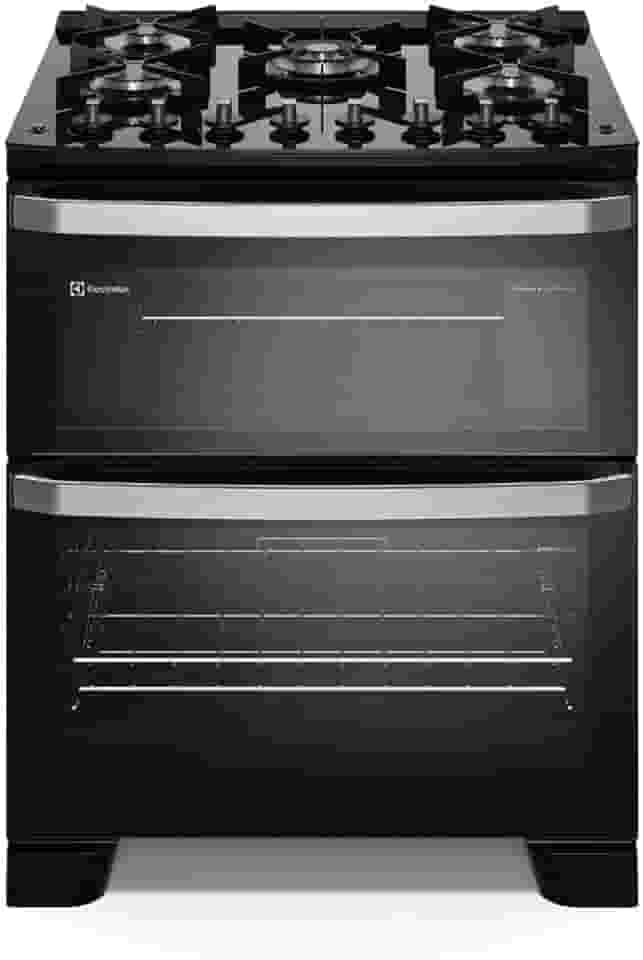 Fogão Electrolux 5 Bocas Experience com PerfectCook360 Preto FE5DP