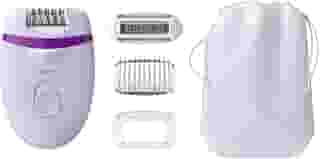 Depilador Elétrico Philips Satinelle Essential BRE275/00, 2 velocidades com 4 acessórios, Bivolt