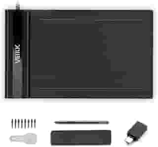 VEIKK S640 Mesa Digitalizadora Para Telefone Android, 6,5x4 Polegadas Tablet Gráfico Para Mac Windows Chrome Andorid OS