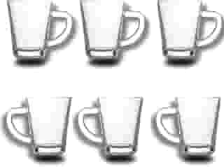 Kit com 6 Xícaras de Vidro 70ml para Café – Ideal para Café Expresso ou Degustação
