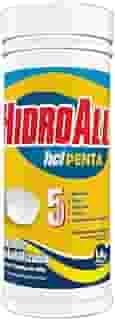 HidroAll Cloro para piscinas hcl Penta tubo 1,4kg com 7 pastilhas - Refil Flutuador