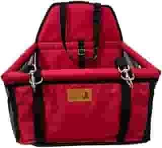Cadeirinha Assento Cadeira Pet de Carro para Cães Cachorro Gatos ATÉ 10KG Transporte Passeio Viagem *COR VERMELHO