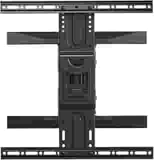 ELG, A02V6N, Suporte de TV Articulado de Parede Para TVs Planas e Curvas de 75' a 86', Inclinação Horizontal e Vertical, Peso Máximo de 46 Kg, Preto