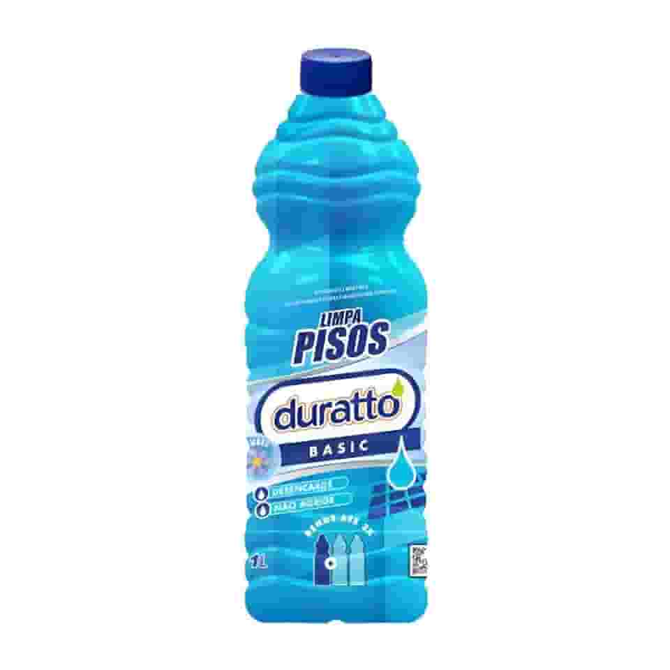 Limpa Pisos Duratto Basic, Desencarde Não Agride, Detergente para Limpeza, 1 Litro