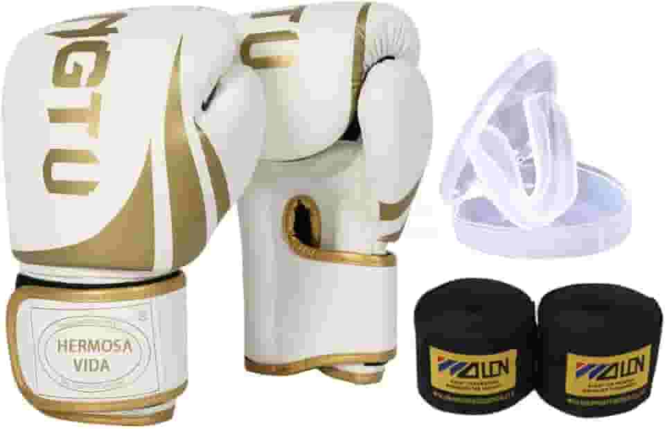 Luvas de boxe, Muay Thai, Kickboxing, adequadas para iniciantes, unissex