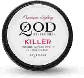 Pomada Capilar Killer, QOD Barber Shop, Brilho, 70g
