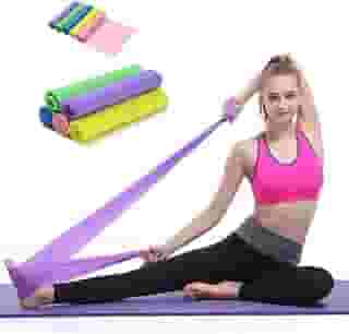 KIT com 3 Faixas Thera BandS de Resistência Fisioterapia Fortalecimento Elástico Premium