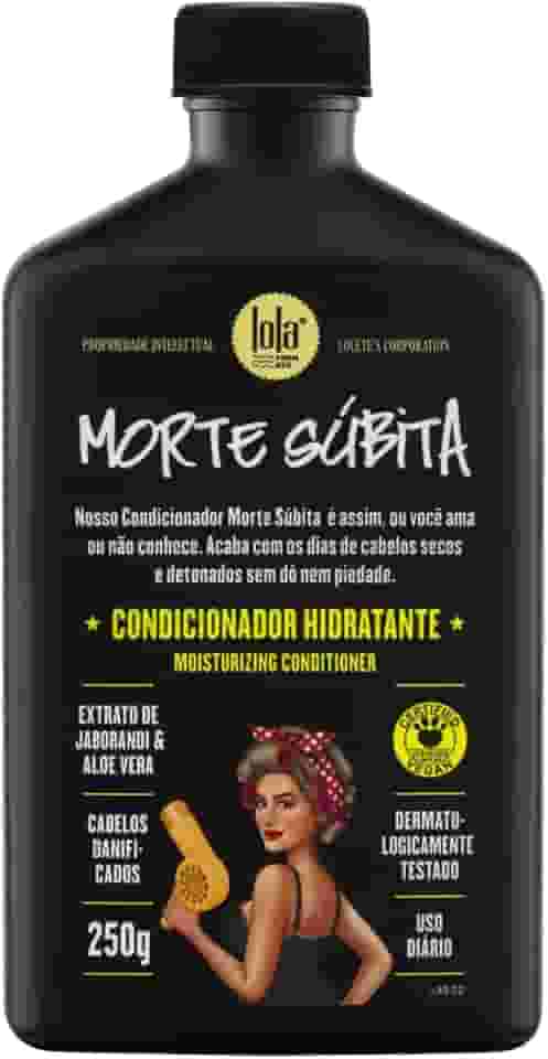 Lola From Rio - Morte Subita - Condicionador hidratante para todos os tipos de cabelos secos e danificados, vegano, sem crueldade, sem parabenos, sem sulfatos, 250 g