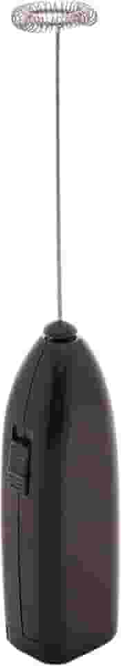 LYOR - Mini Mixer Misturador Elétrico para Bebidas - Inox e Plástico Preto - Eficiente e Compacto para Batidas e Misturas Rápidas