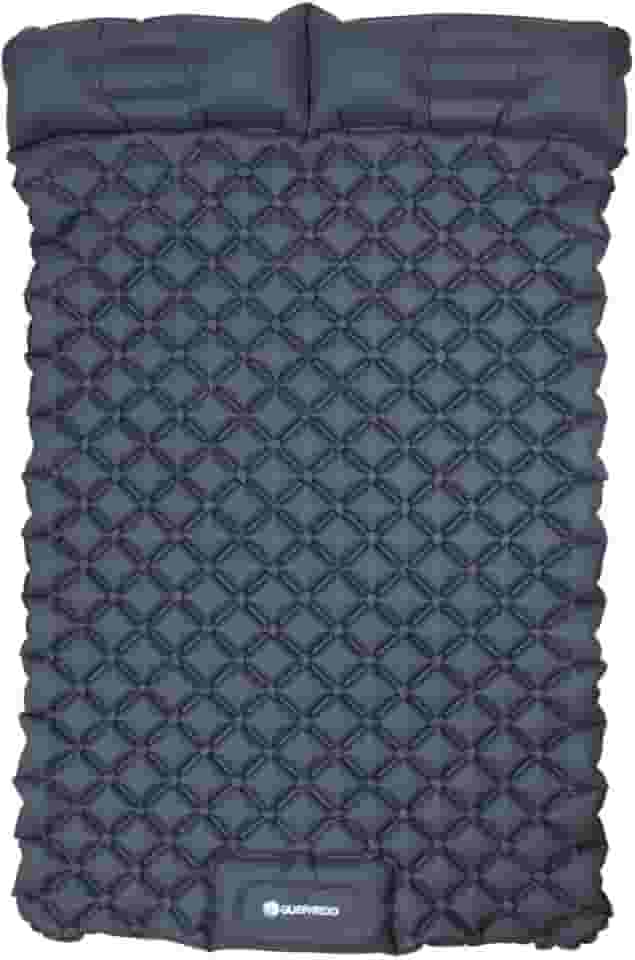 GUEPARDO, Colchonete Inflável de Casal 195x120x5,5cm em Nylon com TPU para Camping e Viagens, DOTT