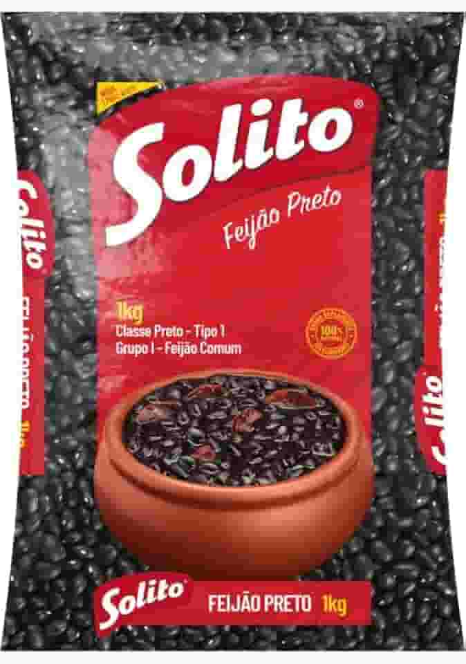 Feijao Preto 1Kg Solito