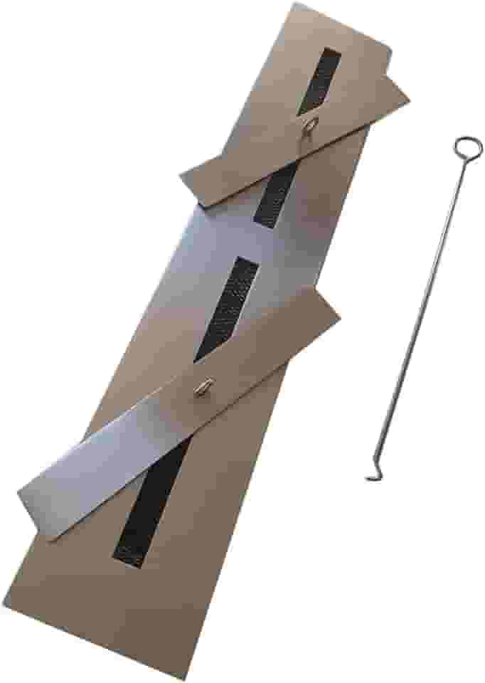 Genérico Queimador Lareira Ecologica 80cm Inox Alcool - Alimentado por etanol em gel - Resistente ao desbotamento - Ventilação natural - Queima de álcool