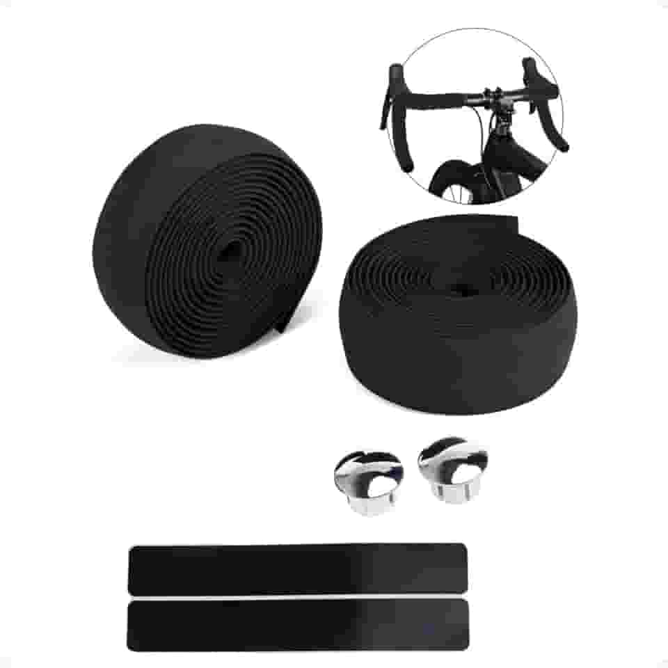 Fita de Guidão para Bicicleta MTB, Speed e Ciclismo – Macia, Confortável, Antiderrapante, Resistente, Design Moderno, Aumenta Conforto e Controle, Ideal para Trilhas, Acessório de Bike Durável Bike.