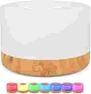 Difusor Aromatizador Umidificador de Ar Ultrassônico NO2PROBLEMS Purificador Aroma Difusor Portátil Led 7 Cores
