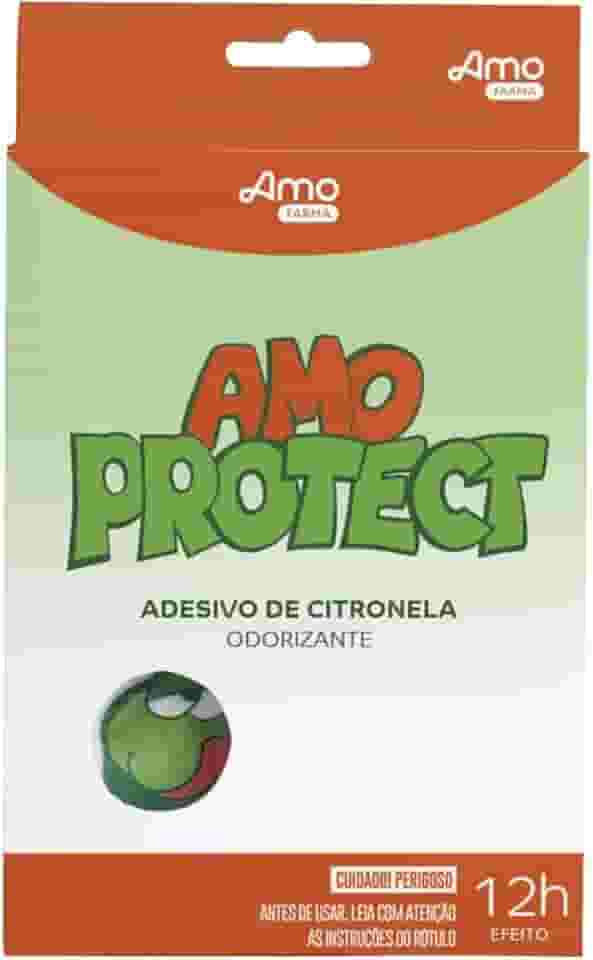 Amo Protect Adesivo de citronela - contém 4 adesivos