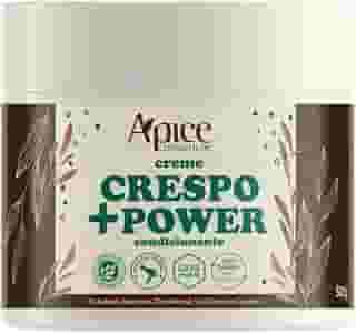 Ápice Creme de Pentear Crespo +Power | Finalização Alta Definição e Fixação para Cabelos Tipo 4 | Tecnologia SuperWave e Active Shine Amazon | 500g