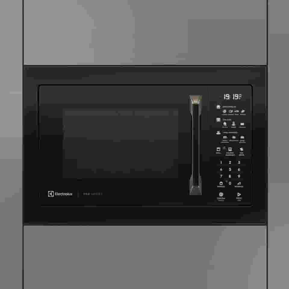 Micro-ondas de Embutir Electrolux Preto com Grill Pro Series 127v MV43T