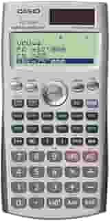 Calculadora financeira Casio com visor de 4 linhas FC-200V