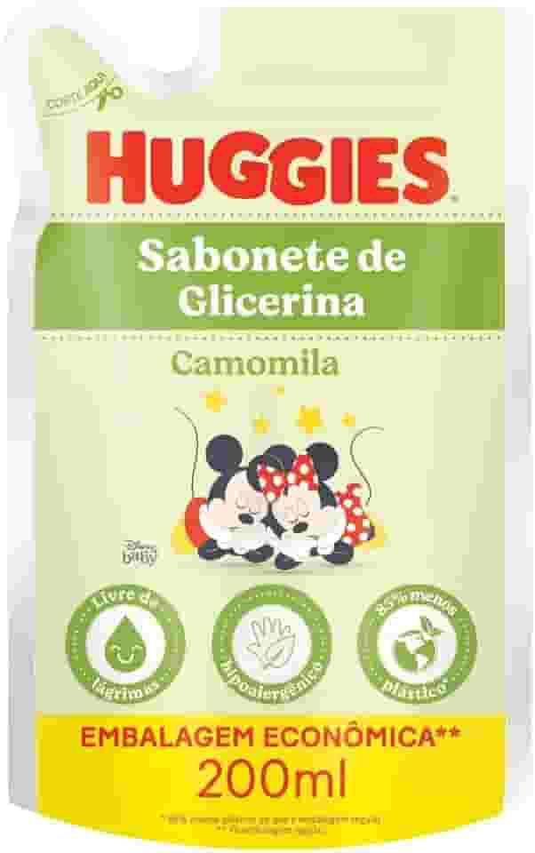 Huggies Refil Sabonete Líquido Camomila para Recém Nascido 200ml