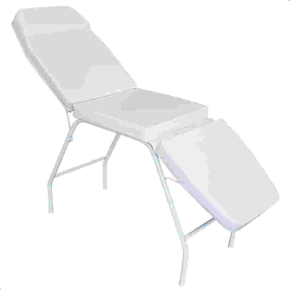 Maca 3 Posições Reclinável Estética Massagem Tattoo For-ty (Branco Bagum)