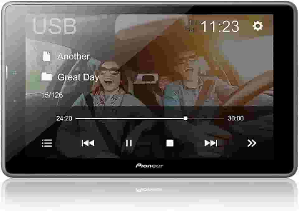 Central Multimídia Pioneer Dmh-af555bt 9.0 Touch Screen