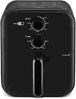 Fritadeira Sem Óleo Capacidade de 4L, Midea, 1400 W, Aquece Em 10-60 min 80℃ a 200 ℃, Air Fryer Com Fluxo de Ar de 360°, Fritadeira Eletrica, Design Compacto, Preto, 110V, MAF400P0APK