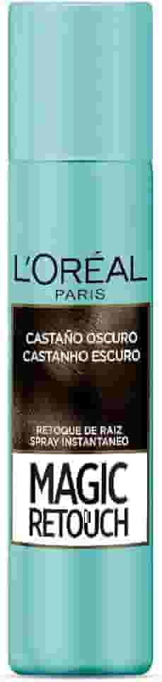 Magic Retouch Spray Retoque De Raiz Instantâneo L'Oréal Paris Castanho Escuro