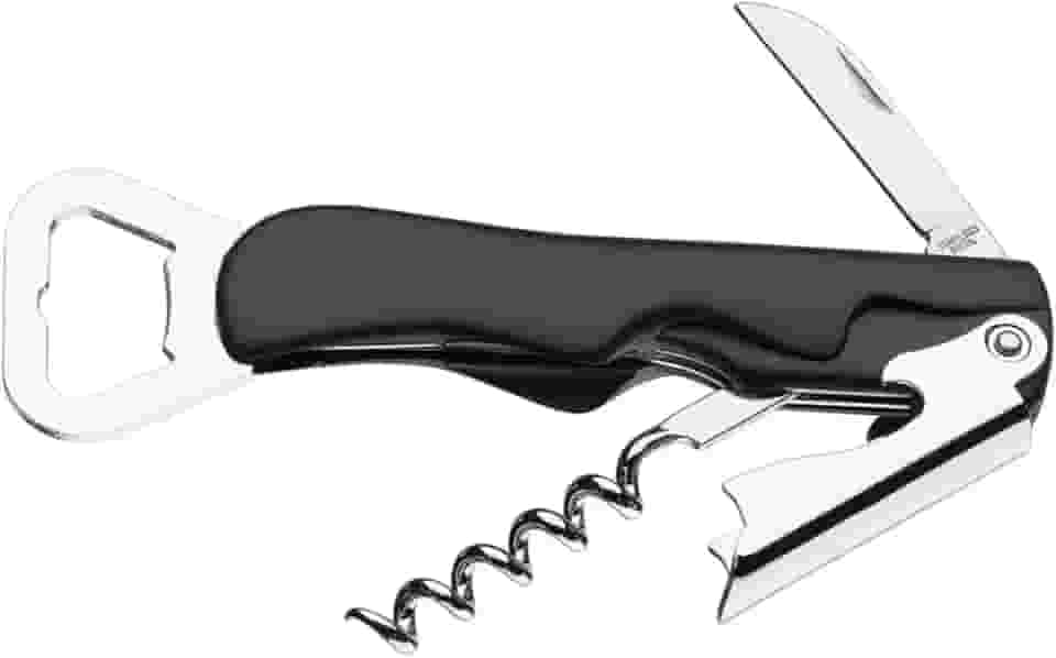 Brinox - Saca Rolhas/Abridor de Garrafas Acessórios de Vinho - Preto