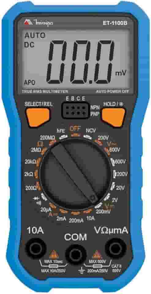 MULTÍMETRO DIGITAL 3 1/2 ET-1100B – MINIPA