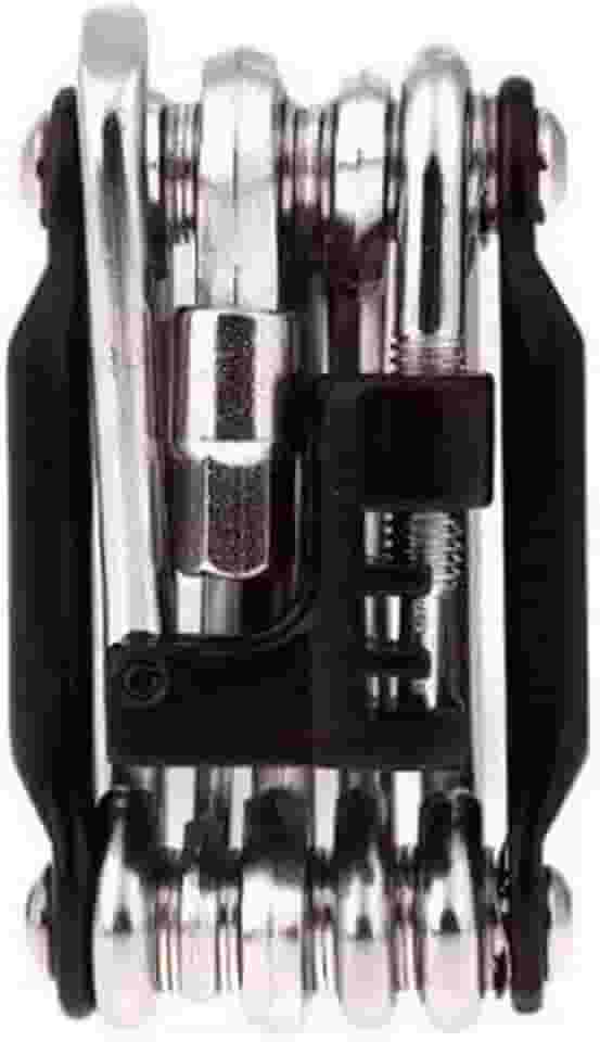 Jogo De Chaves Para Bike Bicicleta Tipo Canivete 12 Funções Kit Ferramentas Corrente