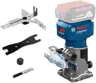 Bosch Tupia de palma a bateria GLF 18V-8, 1 fresa +2 pinças