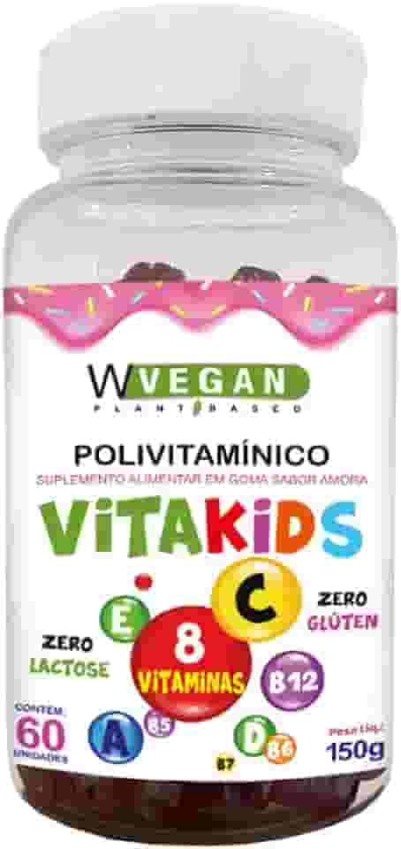 VitaKids 60 Gomas Vitaminadas Infantil WVegan Polivitaminico