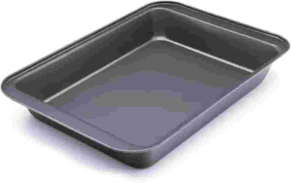 Assadeira Forma Retangular Antiaderente com Revestimento Interno 32 ou 37 cm (37x25x5 cm)