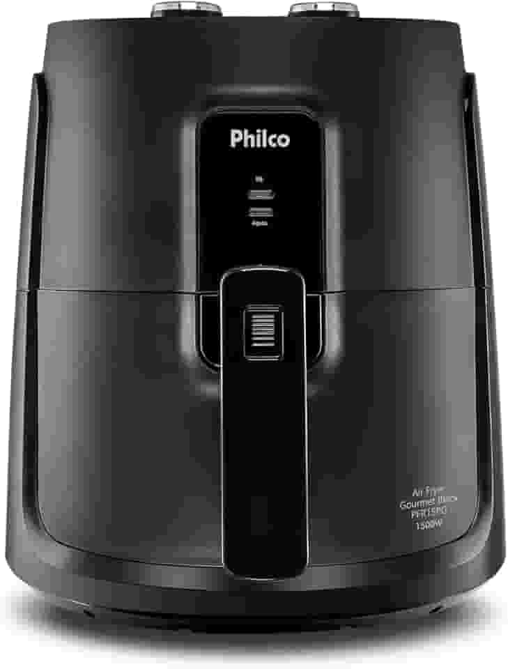 Fritadeira Air Fryer Gourmet Philco 4,4 Litros 1500w Preto Pfr15pg - 127v