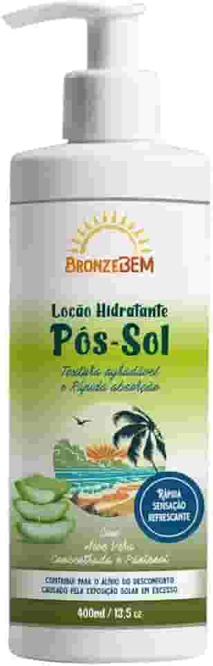 Hidratante Pós Sol Bronzebem 400g - Proporciona hidratação, maciez e alívio para a vermelhidão e irritação