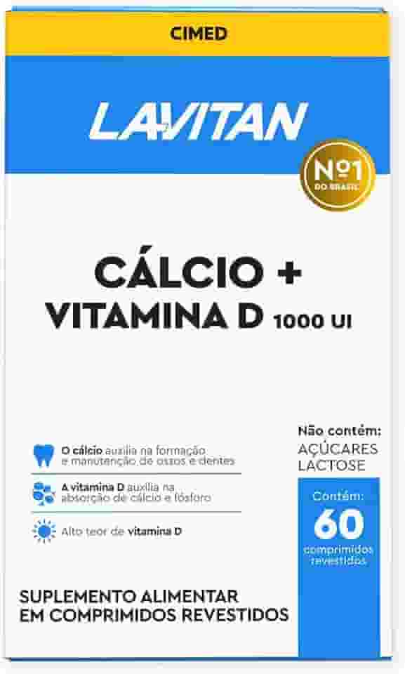 LAVITAN CALCIO + D1000UI COMP REV FRX60, Azul, Pequeno