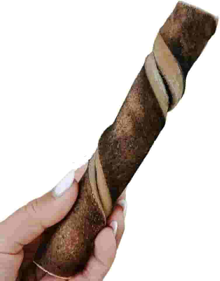 Natuka, Mordedor Natural P/Cães Natuka Pele De Búfalo Buba Enrolada