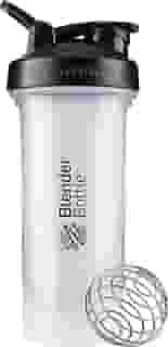 Garrafa coqueteleira BlenderBottle Classic V2, 828 ml, transparente/preto