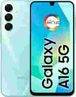 Celular Samsung Galaxy A16 5G, 128GB + 4GB RAM, Câmera de até 50MP, Tela 6.7', NFC, IP54, Bateria 5000 mAh - Verde Claro