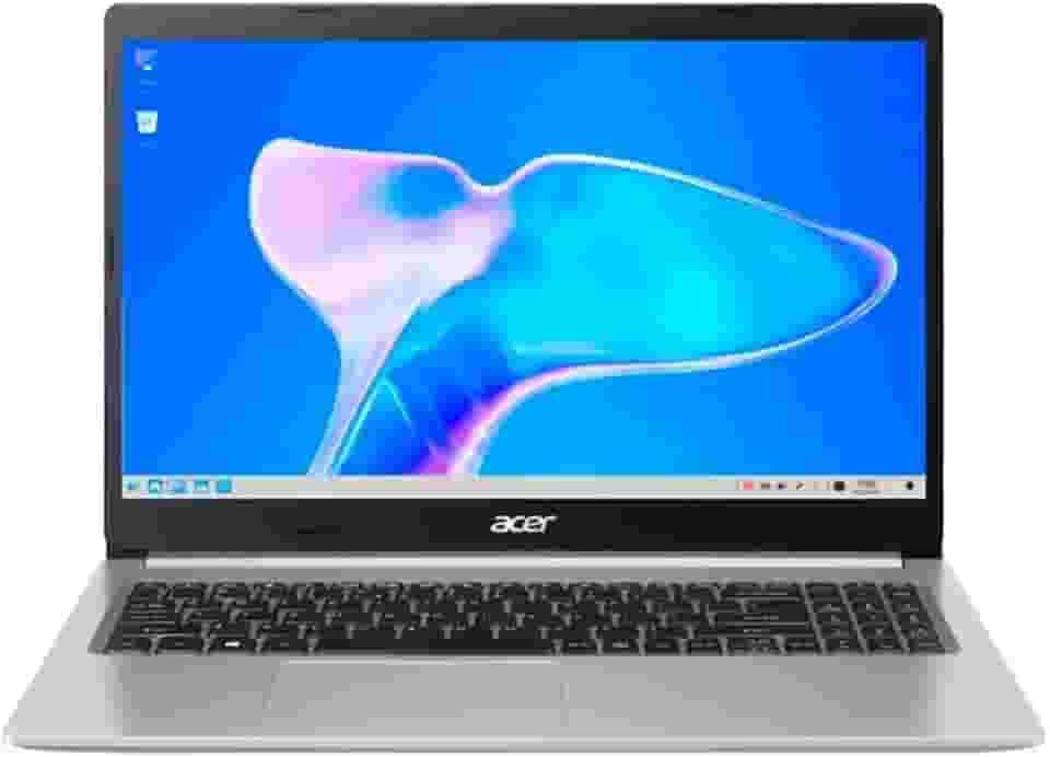 Notebook Acer Aspire 5 A515-45-R0XR AMD Ryzen 7 5700U Tela 15.6" RAM 8 GB 256 GB SSD Linux Prata
