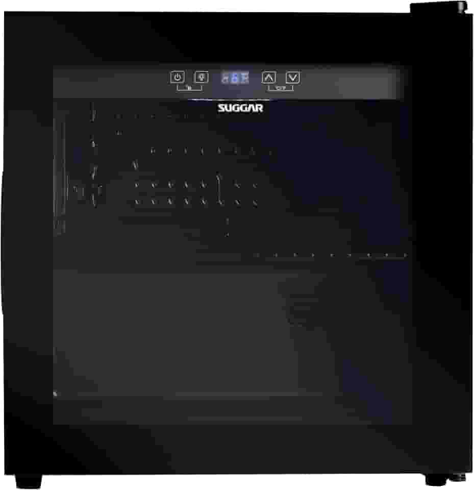 Cervejeira Suggar 48L 127V Preta com Porta de Vidro