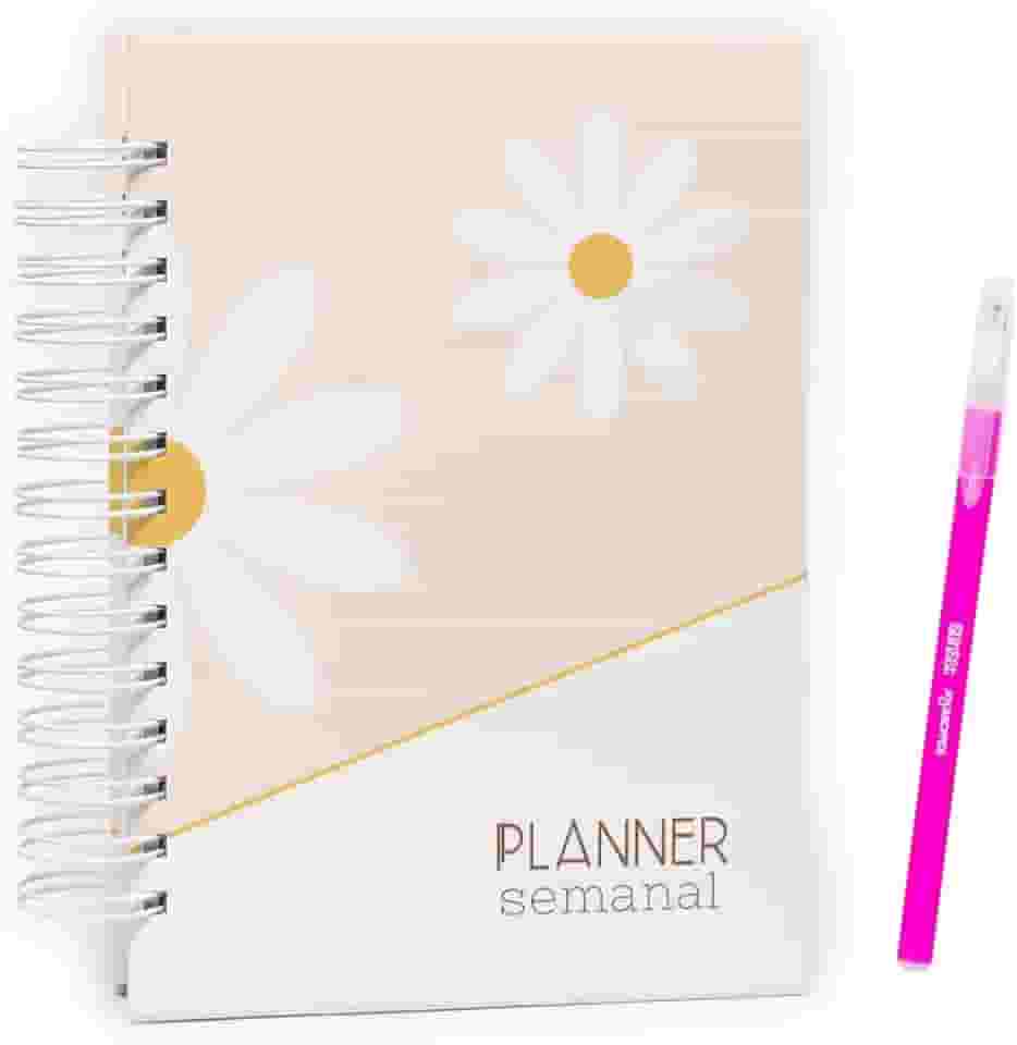 Planner Semanal Sem Data - Visão Mensal E Visão Semanal