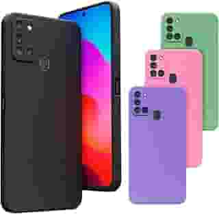 Capa Capinha Case Compatível_Samsung Galaxy M31 Silicone Veludo Premium [2ASHOP] (PRETO)