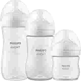 Kit Triplo Mamadeiras Pétala 3.0 SCD838/27 Philips Avent 125ml + 260ml + 330ml