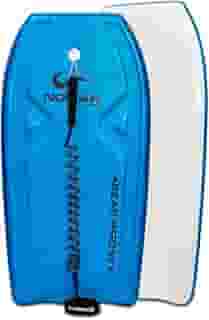 Prancha Bodyboard Semi-Pro 41 Nomar Surf 105cm Azul Com Leash