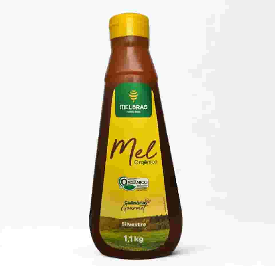 Melbras Mel Orgânico Silvestre 1,1 Kg Puro, Certificado Brasil Orgânico Sif